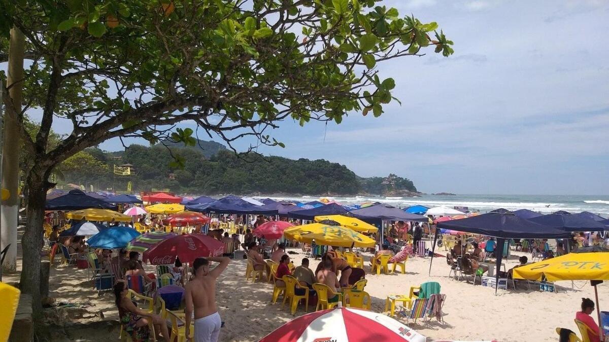 Cantinho Do Descanso Ll Na Praia Grande Ubatuba Exterior photo